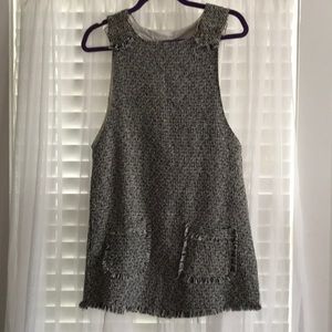 Boutique Overall Twill Dress